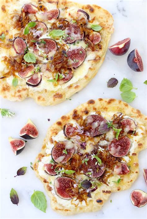 Gourmet Goat Cheese and Fig Pizza